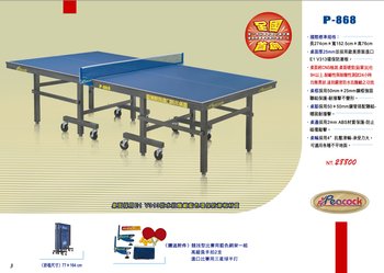 桌球桌 P-868