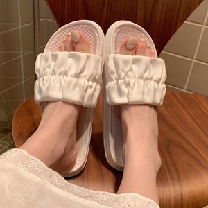 超可愛雲朵澎澎拖鞋 獨具衣格 A0179