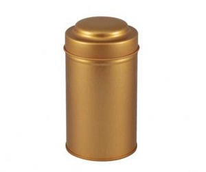 素面二兩加高金色鐵罐
