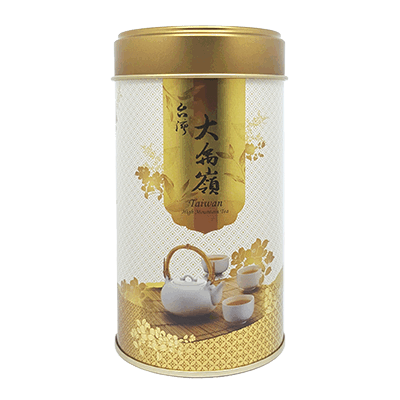春綵四兩大禹嶺金色茶葉鐵罐