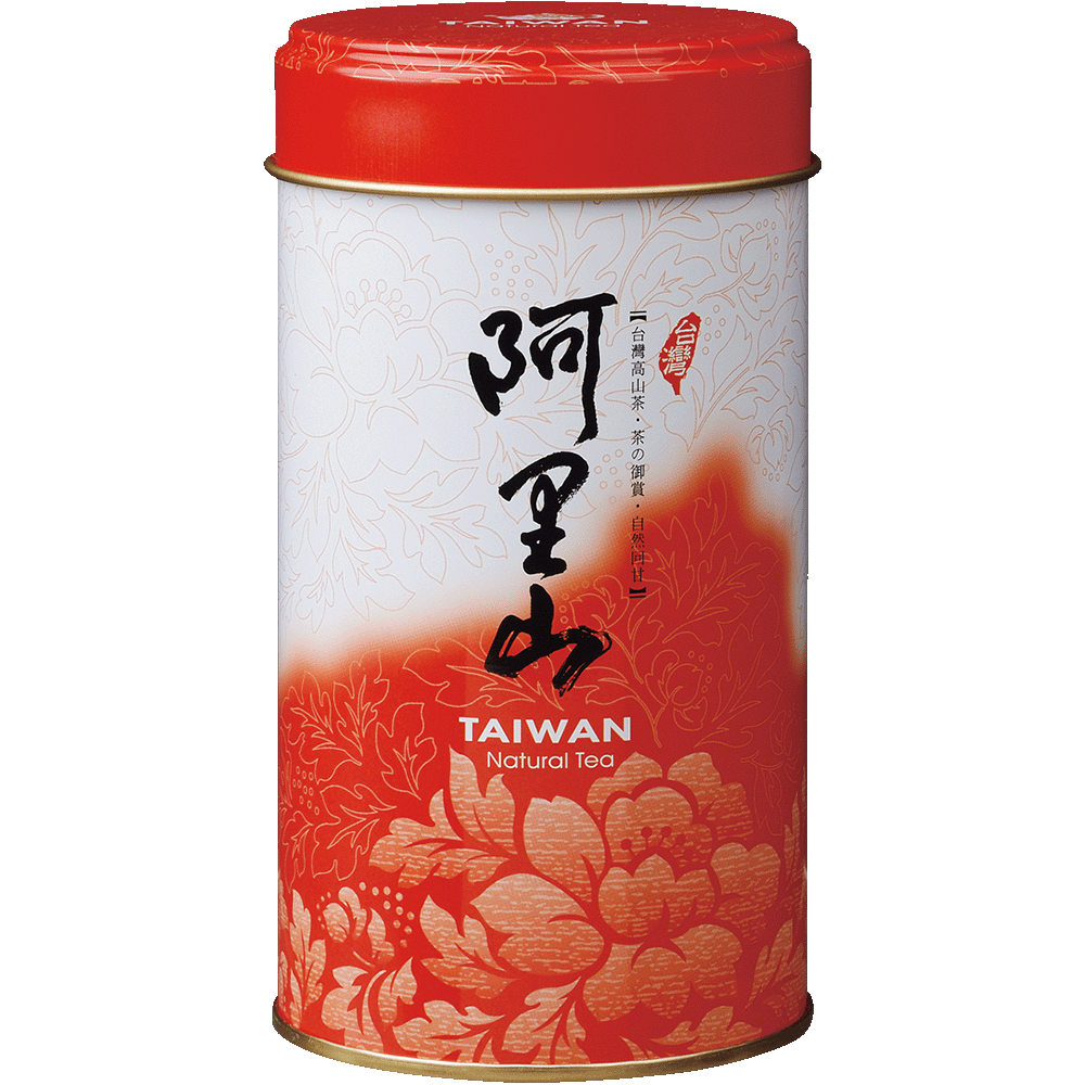 茶御賞四兩阿里山茶葉鐵罐