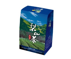 名山茗四兩梨山茶葉紙盒