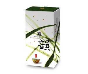 品藏四兩藏韻綠色茶葉紙盒