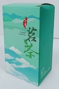 台灣茗茶四兩茶葉紙盒
