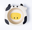 la-boos 竹纖維兒童餐具-可愛乳牛 套裝第3張小圖