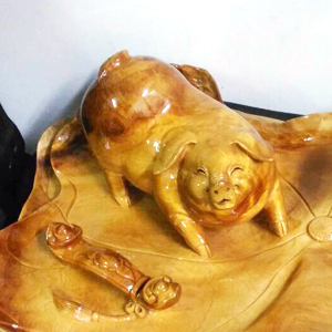 黃檜木雕藝品收購