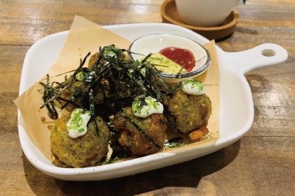 【台北素食餐廳】有好吃的素食章魚燒與三明治唷！