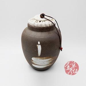 老岩泥禪風茶罐