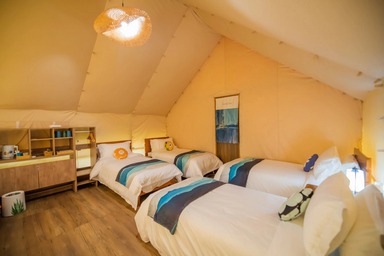 免裝備豪華露營spaSPA帳-四小床