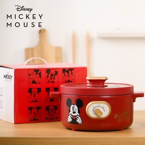 Disney迪士尼米奇米妮艾綠多功能鍋-紅色【DJ】