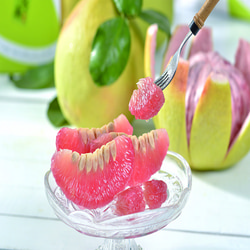 海外配送(HK香港) ★ 芯園鮮紅柚 (優) 5台斤 ★ 產季9月中下旬