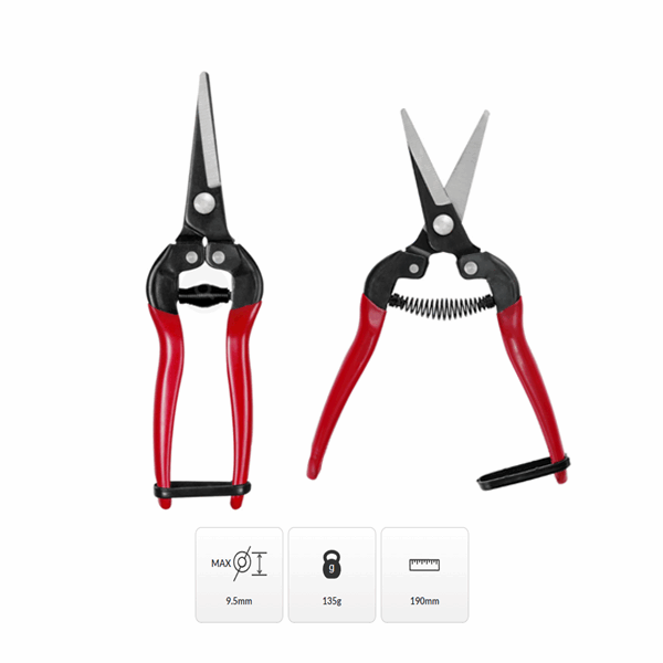G014-S501 7-1_2 FLORAL PRUNING SHEARS 說明圖