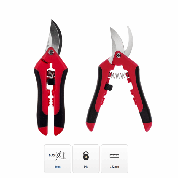 G014-S536 6 BY-PASS PRUNING SHEARS 說明圖
