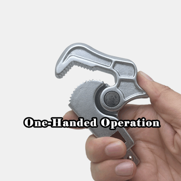 Spring-Loaded Quick Pipe Wrench  Head 小圖2