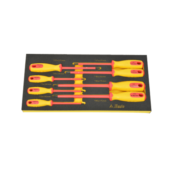 8PCS VDE Torx Screwdriver Set