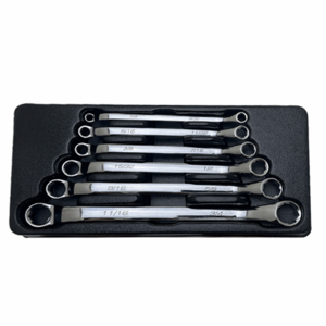 6PCS Anti-shedding Double Box Wrench Set (45°)
