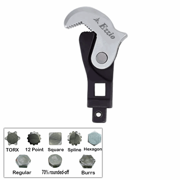 Spring-Loaded Quick Crowfoot Wrench Spring-Loaded Quick Crowfoot Wrench