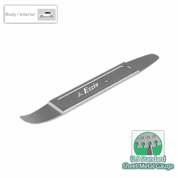 Metal Skin Wedge Tool (Curved & Straight)