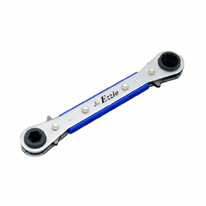  4 in 1 Reversible Double End Ratchet Wrench (Flat)