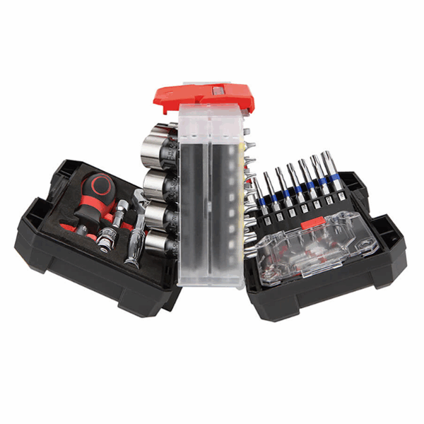  74PCS Ultrakase Metric 1/4