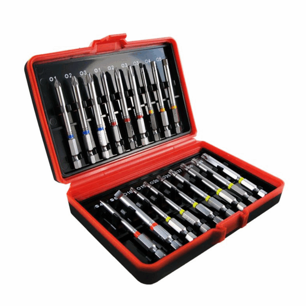 18PCS Color Ring Bits Set