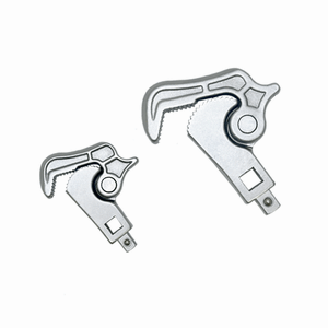 Spring-Loaded Quick Pipe Wrench  Head