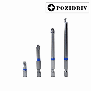 Color Ring Bits ( POZIDRIV) 25/50/75/90mm