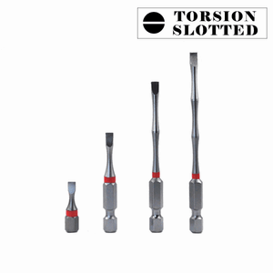 Color Ring Bits (TORSION SLOTTED)  25/50/75/90mm