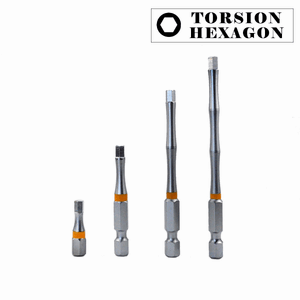 Color Ring Bits (TORSION HEXAGON) 25/50/75/90mm