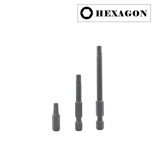 Zinc Phosphate Bits (HEXAGON)  25/50/75mm