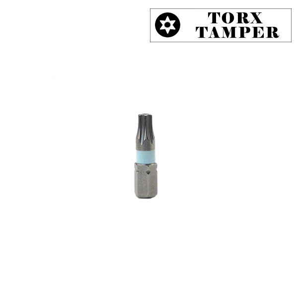 Color Ring Stainless Bits (TORX TAMPER) 25mm