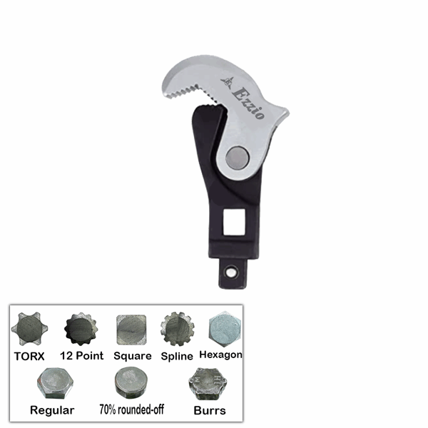 Spring-Loaded Quick Crowfoot Wrench