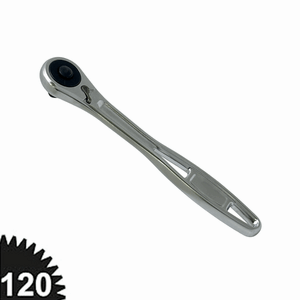 120 Teeth Super Slim Ratchet Handle