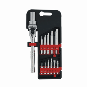 12 IN 1 RATCHET SCREWDRIVER & BIT SET