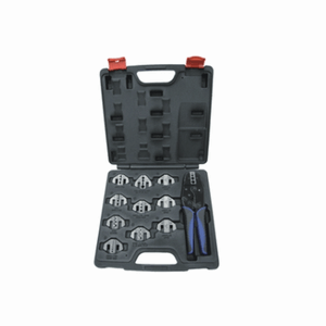 12PCS QUICK CHANGE RATCHET CRIMPER KIT