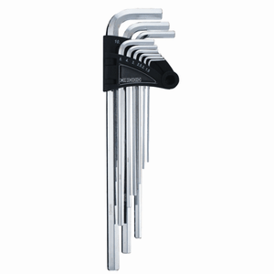 EXTRA LONG TYPE KEY WRENCH SET S2 STEEL HEX