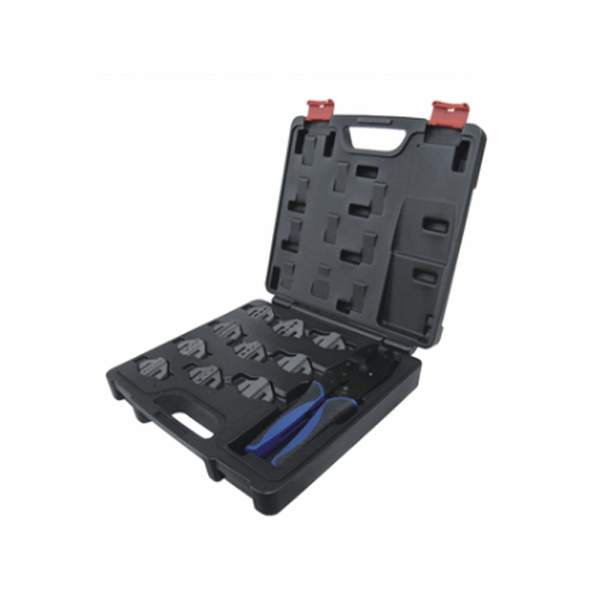 11PCS QUICK CHANGE RATCHET CRIMPER KIT