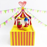 馬戲團逗趣小丑旋轉音樂盒❤ 兒童節、聖誕節、生日禮