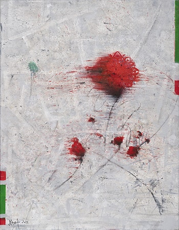 一路有愛｜油彩・畫布｜117x91cm｜2022