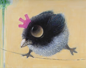 Young 29, 72.5x91cm,  Acrylic, 2024