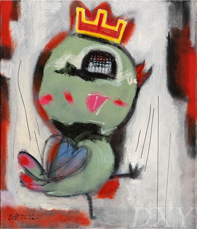 Young 20, 53×45cm,  Oil, 2022
