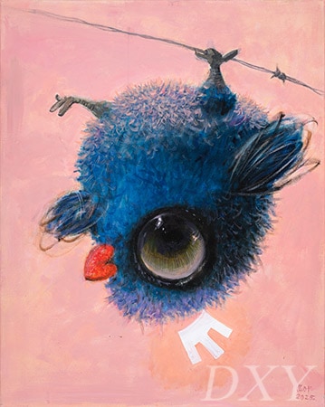 Young 43, 91x73cm,  Acrylic, 2025