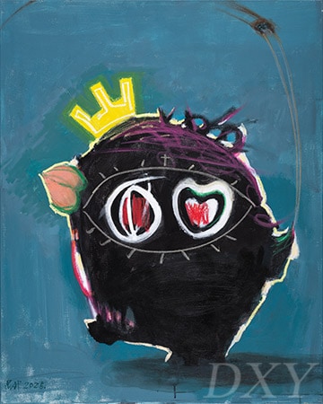 Young 46, 91x73cm,  Acrylic, 2025