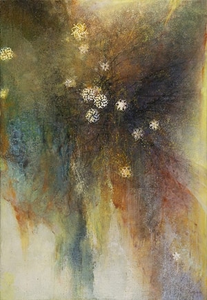 且向花間留晚照