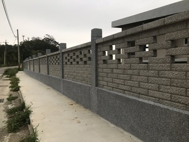 百歲磚造型牆3