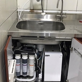 【苗栗縣頭份市】【沛宸AQ-3222B飲水機安裝現場】