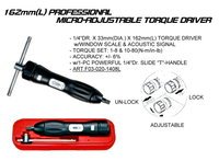 162mm(L) PROFESSIONAL MICRO-ADJUSTABLE TORQUE DRIVER.