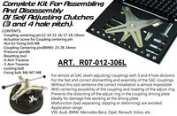 Complete Kit For Assembling And Disassembly Of Self Adjusting Clutches(3 and 4 hole pitch).