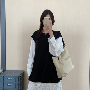超美顯瘦假兩件仙女款洋裝 獨具衣格 J9706