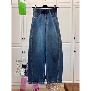 顯瘦時尚鐮刀褲(附腰帶) 獨具衣格 J9722